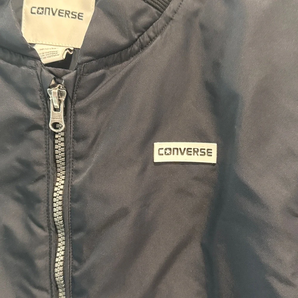 Converse Black Jacket with Logo - Picture 4 of 10